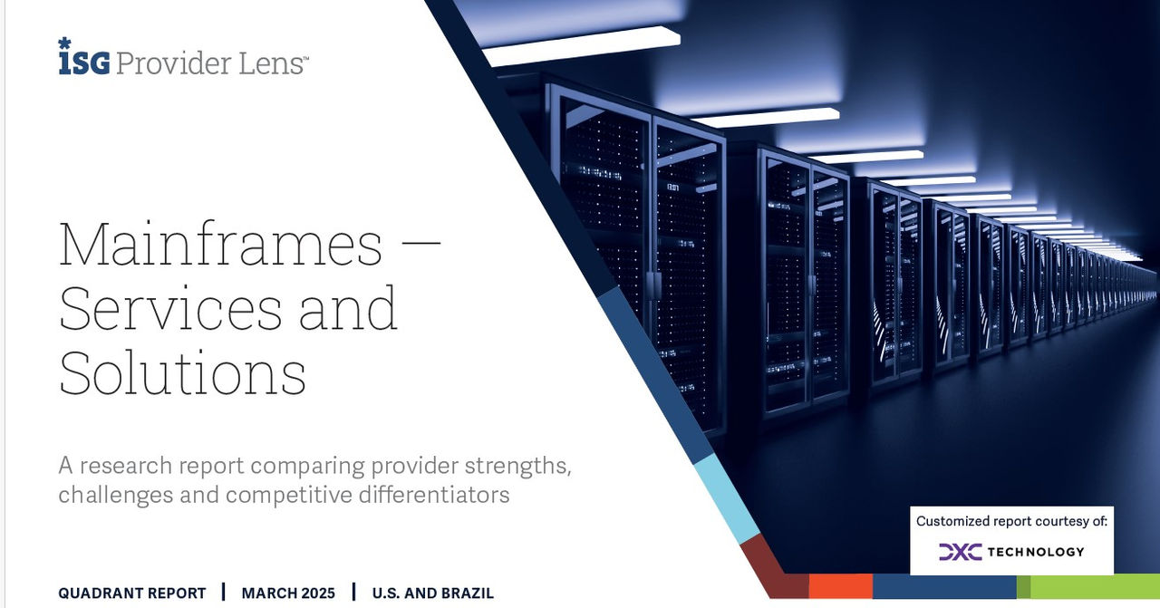 ISG names DXC a mainframe services and solutions leader | DXC Technology