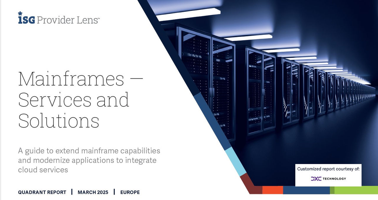 ISG names DXC leader in mainframe services and solutions | DXC Technology