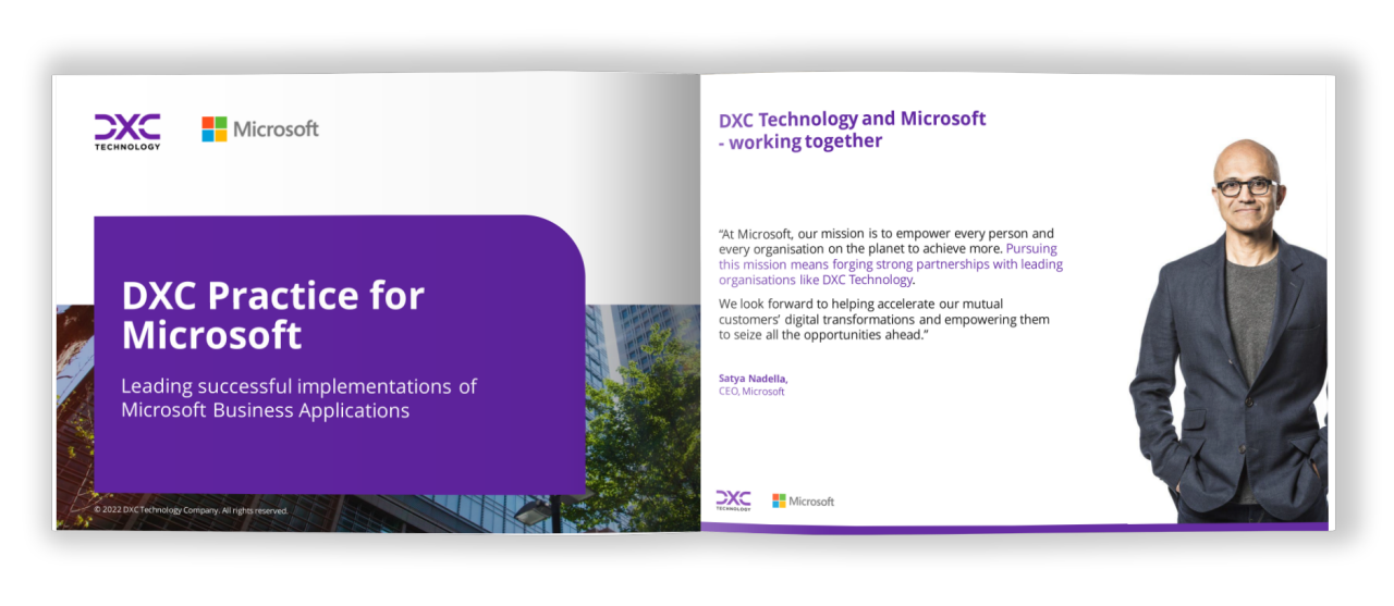 Microsoft Practice for DXC