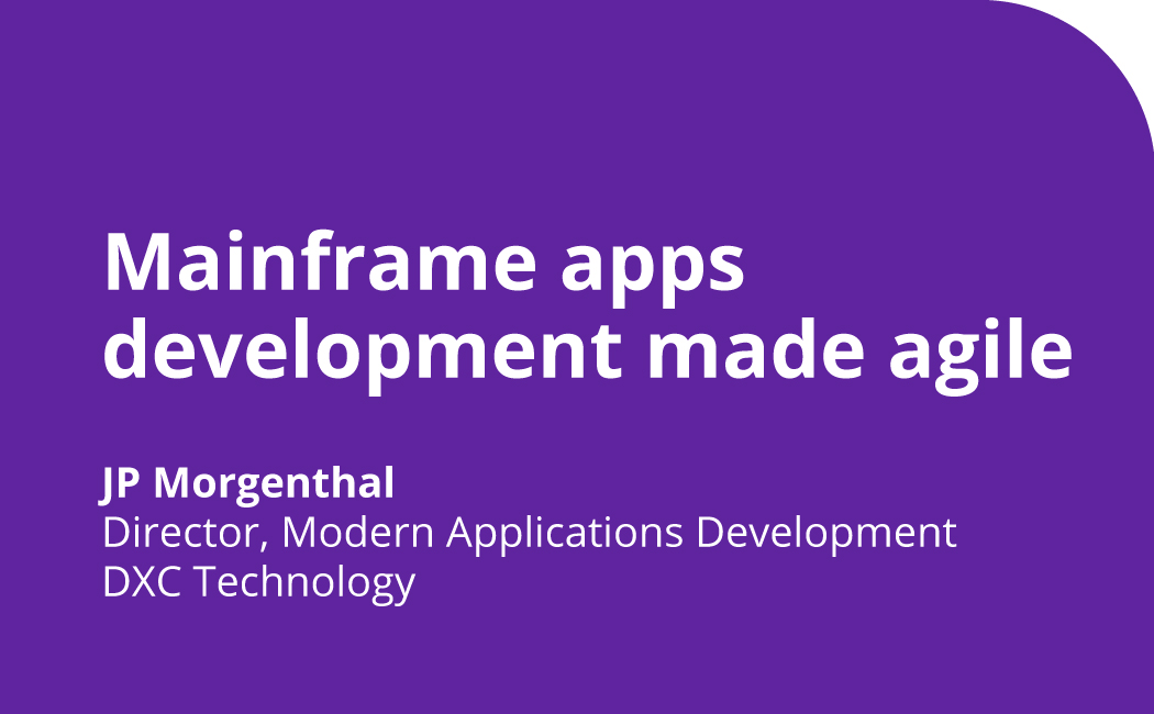 Mainframe apps development made agile
