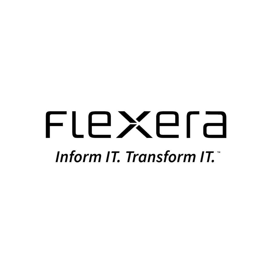 Flexera logo, Asset Management | DXC Technology