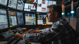 IT pro monitors mainframe operations, Managed Mainframe Services | DXC Technology