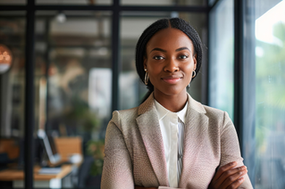 Woman displaying confidence in tech expertise, Mainframe as a Service | DXC Technology