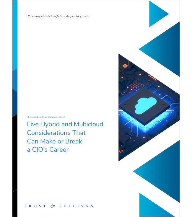 Front page of Frost & Sullivan report