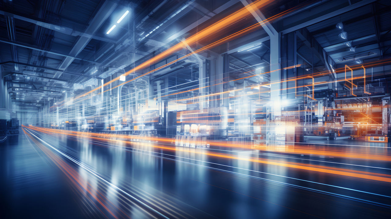 Abstract lights representing DXC’s use of Zero Trust—verifying every user and device to boost security | DXC Technology Insights