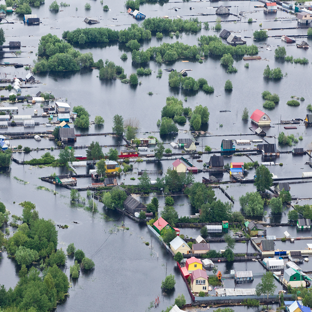 flooded town, Assure Commercial and Specialty | DXC Technology